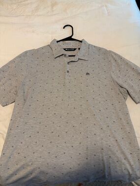 Travis Mathew Men’s Polo XL Gray
